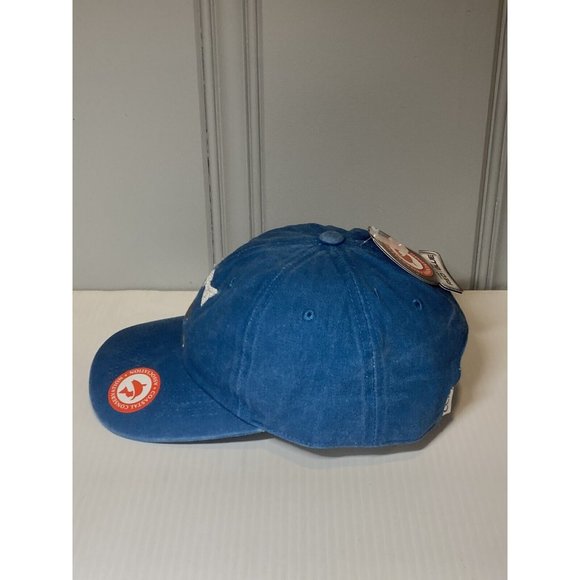 Nwt mens CCA Coastal Conservation Association Fish adjustable Cap. Teal - Picture 5 of 7